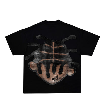 BLACK "FASHION FEIN" TEE